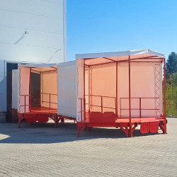 Complex de platforme de încărcare pentru autoutilitare și vehicule comerciale