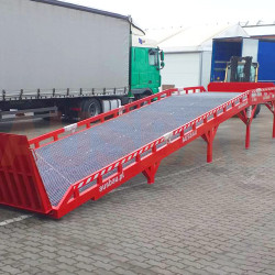 Rampa de incarcare fixe cu platformă orizontală
