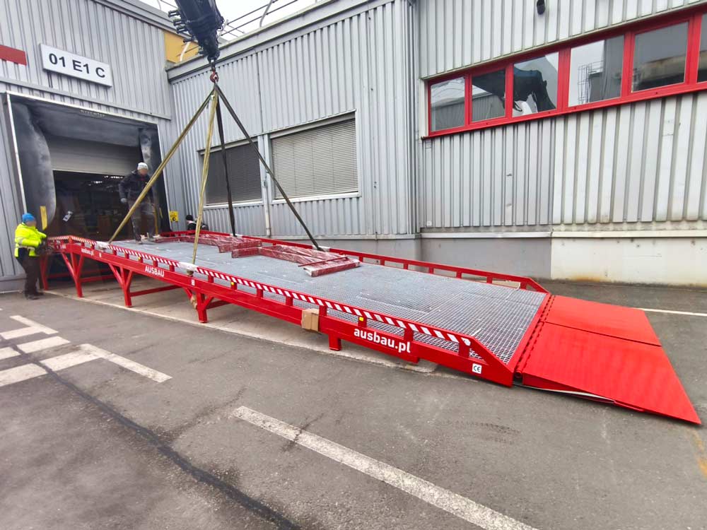 Rampa de incarcare fixe cu platformă orizontală Rampa de incarcare fixe cu platformă orizontală